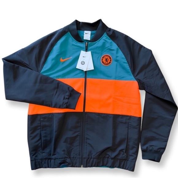 NIKE X CHELSEA 2021/22 MEN'S 196 UEFA CHAMPIONS LEAGUE JACKET - Picture 9 of 10